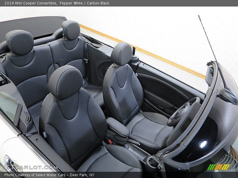 Pepper White / Carbon Black 2014 Mini Cooper Convertible