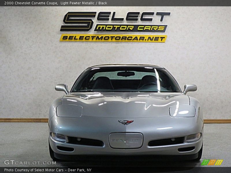 Light Pewter Metallic / Black 2000 Chevrolet Corvette Coupe