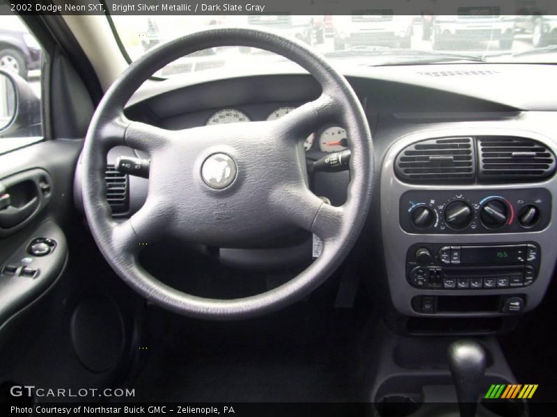 Bright Silver Metallic / Dark Slate Gray 2002 Dodge Neon SXT