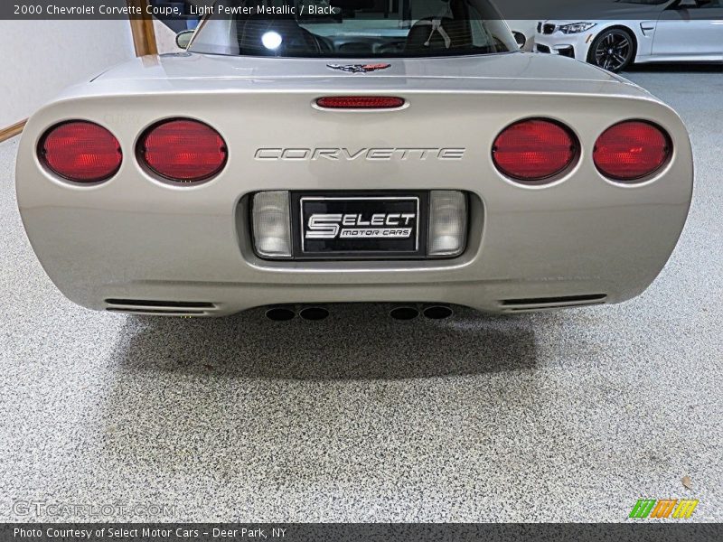 Light Pewter Metallic / Black 2000 Chevrolet Corvette Coupe
