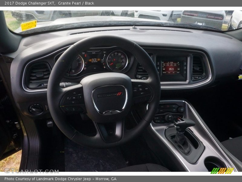 Granite Pearl / Black 2017 Dodge Challenger SXT