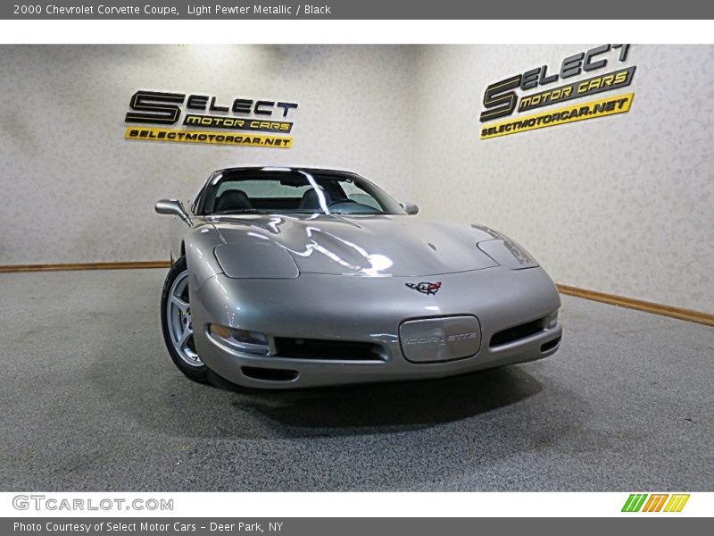 Light Pewter Metallic / Black 2000 Chevrolet Corvette Coupe