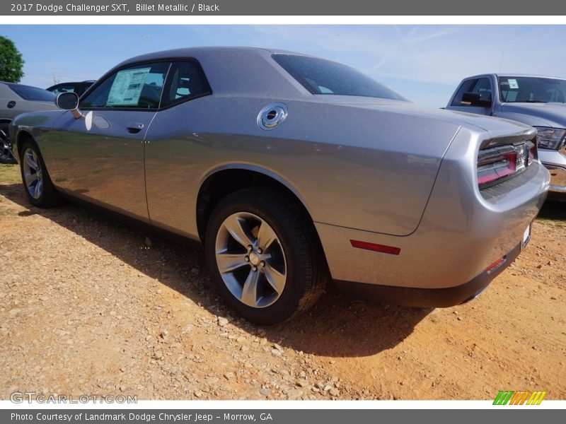 Billet Metallic / Black 2017 Dodge Challenger SXT