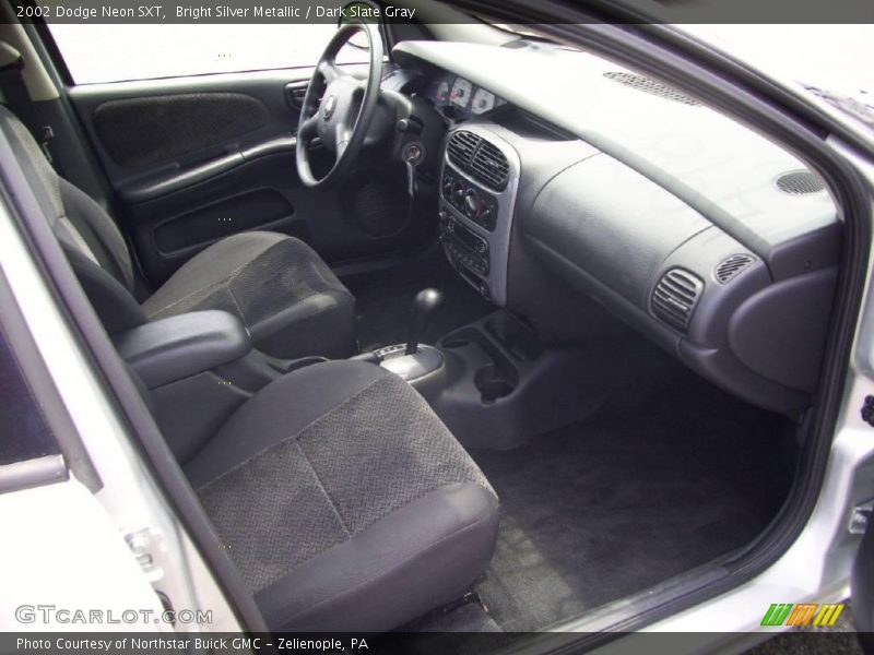 Bright Silver Metallic / Dark Slate Gray 2002 Dodge Neon SXT