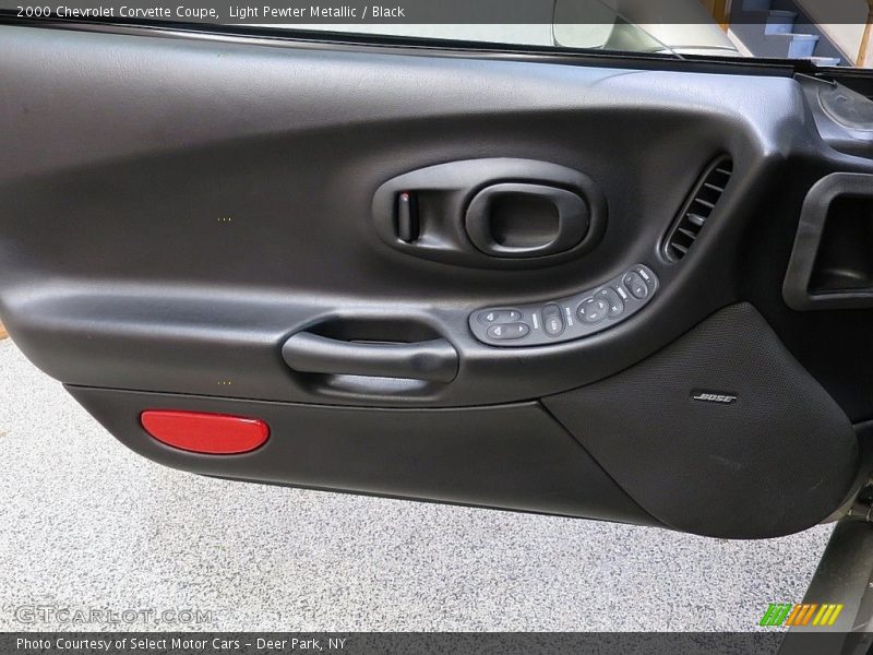 Light Pewter Metallic / Black 2000 Chevrolet Corvette Coupe