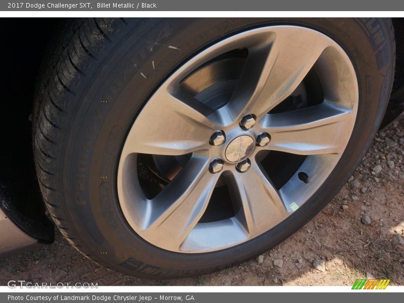 Billet Metallic / Black 2017 Dodge Challenger SXT