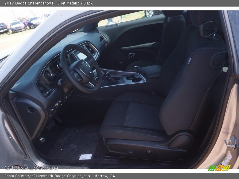 Billet Metallic / Black 2017 Dodge Challenger SXT