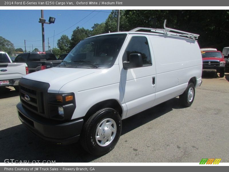 Oxford White / Medium Flint 2014 Ford E-Series Van E250 Cargo Van
