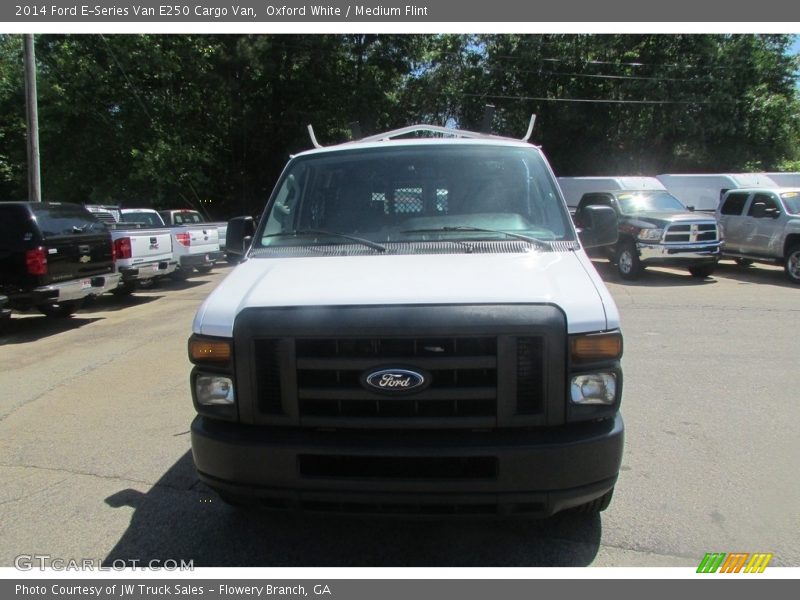 Oxford White / Medium Flint 2014 Ford E-Series Van E250 Cargo Van