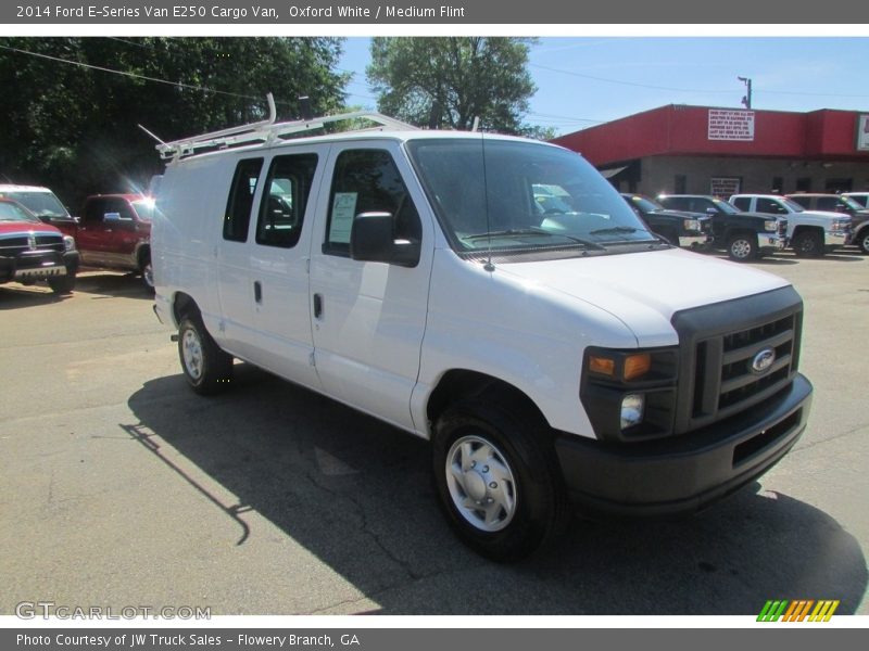 Oxford White / Medium Flint 2014 Ford E-Series Van E250 Cargo Van