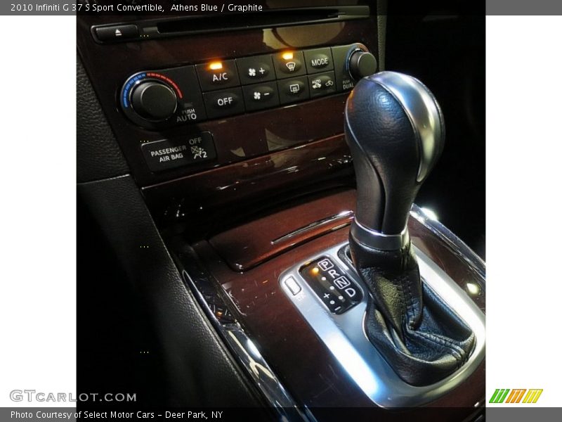 Athens Blue / Graphite 2010 Infiniti G 37 S Sport Convertible