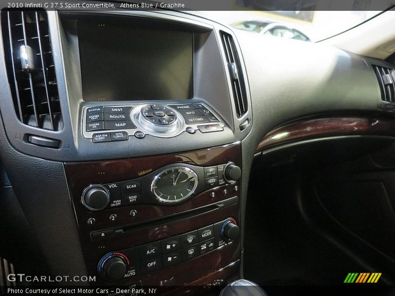 Athens Blue / Graphite 2010 Infiniti G 37 S Sport Convertible