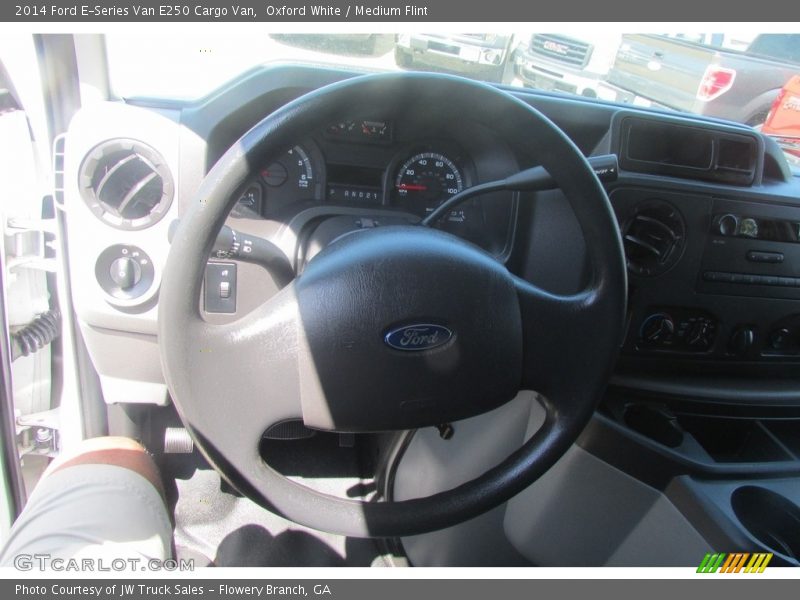 Oxford White / Medium Flint 2014 Ford E-Series Van E250 Cargo Van