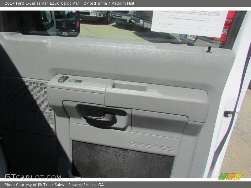Oxford White / Medium Flint 2014 Ford E-Series Van E250 Cargo Van