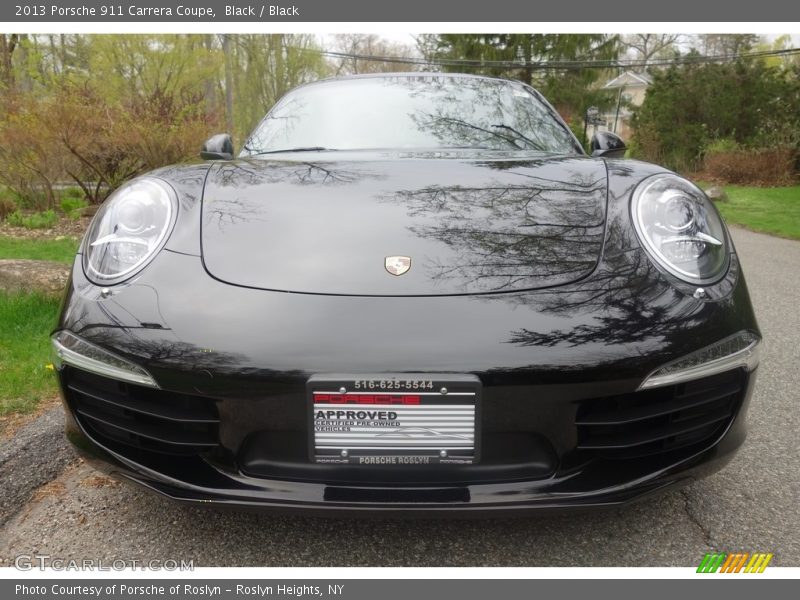 Black / Black 2013 Porsche 911 Carrera Coupe