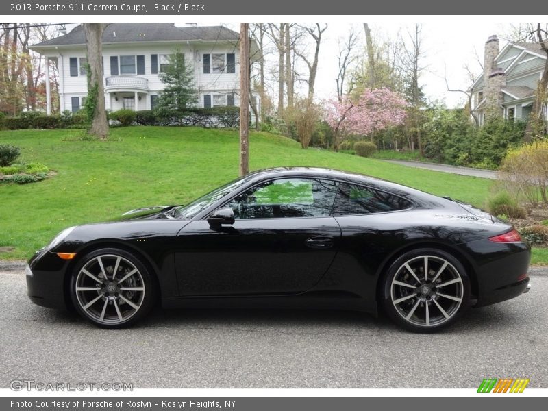 Black / Black 2013 Porsche 911 Carrera Coupe