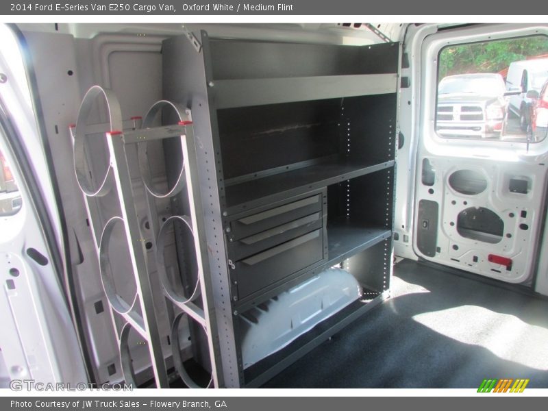 Oxford White / Medium Flint 2014 Ford E-Series Van E250 Cargo Van