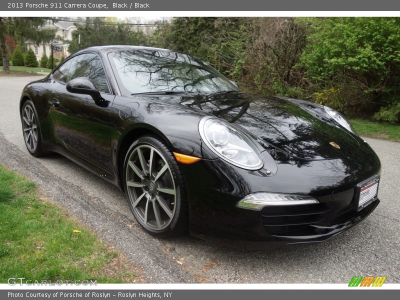 Black / Black 2013 Porsche 911 Carrera Coupe