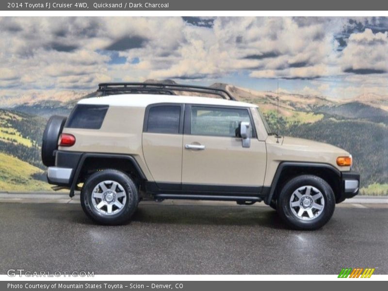 Quicksand / Dark Charcoal 2014 Toyota FJ Cruiser 4WD