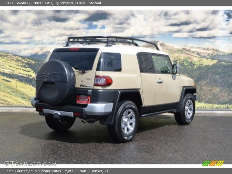 Quicksand / Dark Charcoal 2014 Toyota FJ Cruiser 4WD