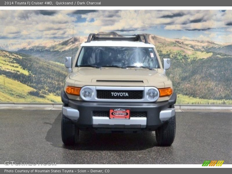 Quicksand / Dark Charcoal 2014 Toyota FJ Cruiser 4WD
