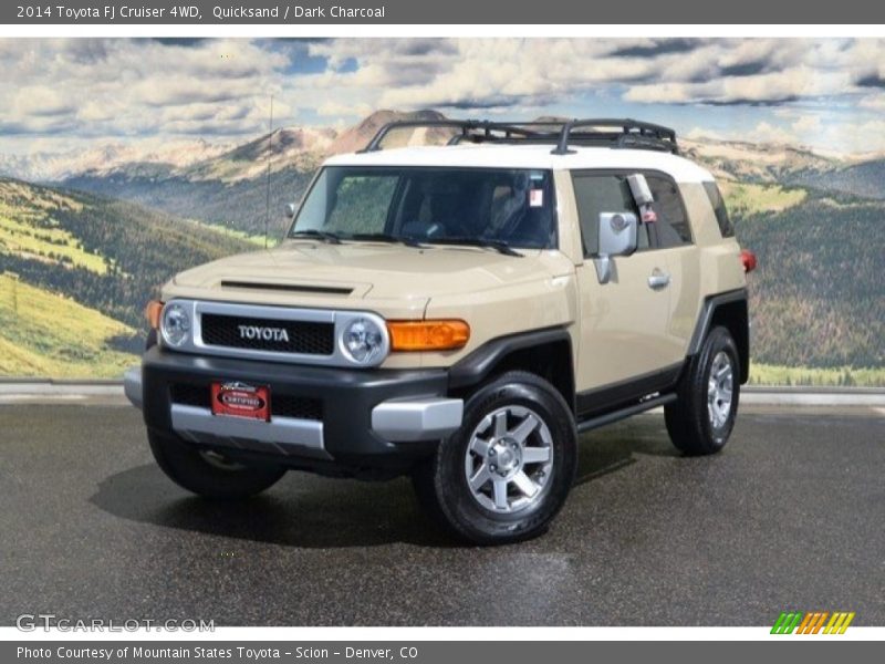Quicksand / Dark Charcoal 2014 Toyota FJ Cruiser 4WD