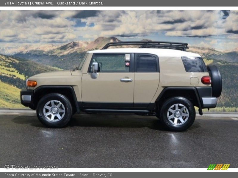 Quicksand / Dark Charcoal 2014 Toyota FJ Cruiser 4WD