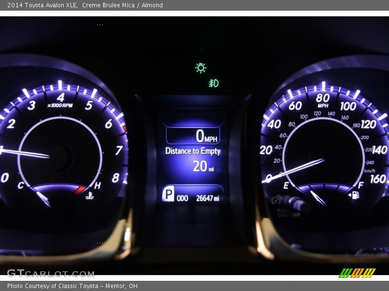Creme Brulee Mica / Almond 2014 Toyota Avalon XLE