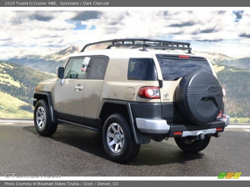 Quicksand / Dark Charcoal 2014 Toyota FJ Cruiser 4WD
