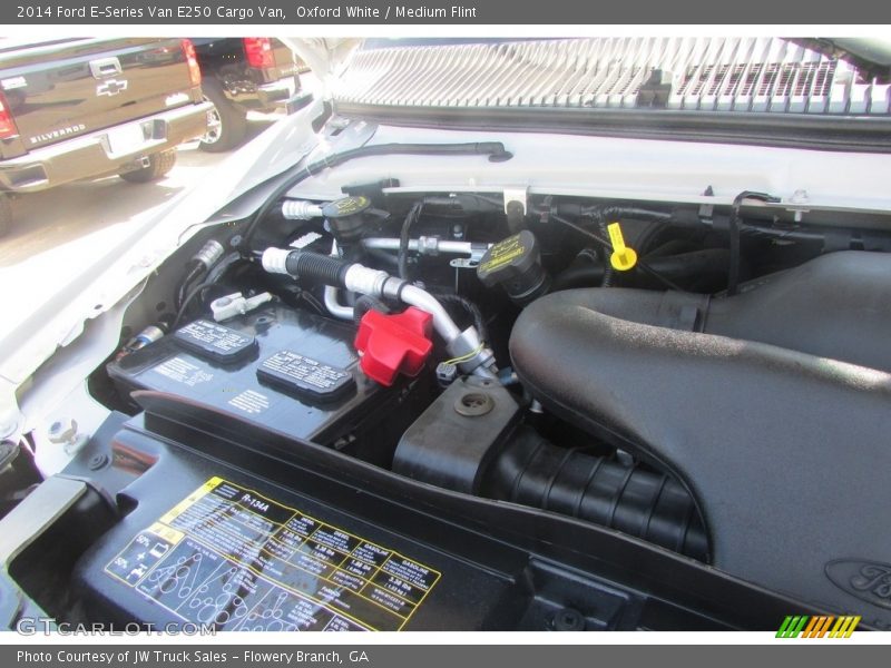 Oxford White / Medium Flint 2014 Ford E-Series Van E250 Cargo Van