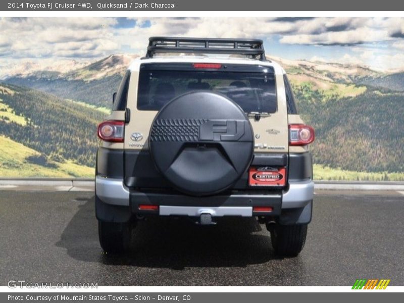 Quicksand / Dark Charcoal 2014 Toyota FJ Cruiser 4WD