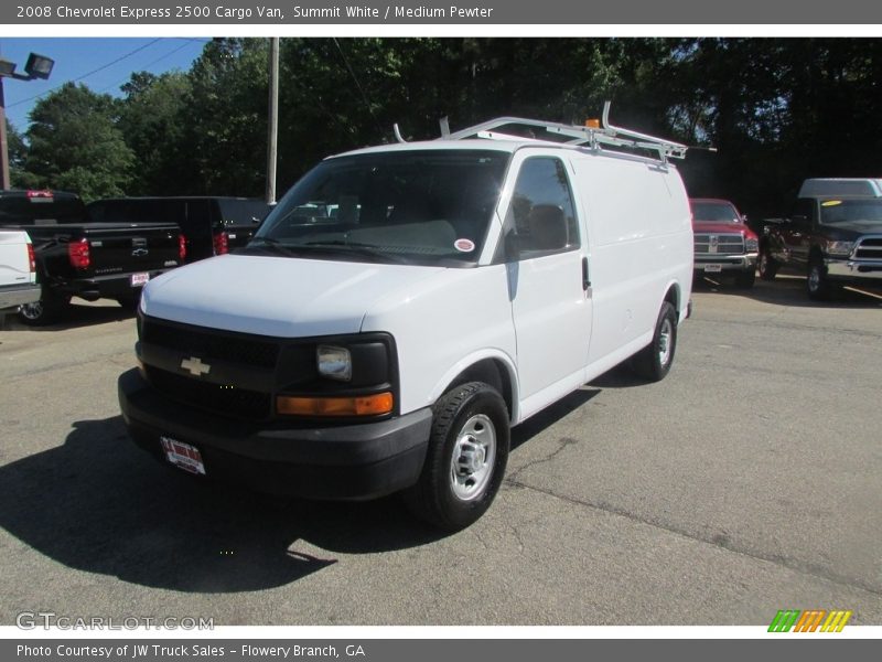 Summit White / Medium Pewter 2008 Chevrolet Express 2500 Cargo Van