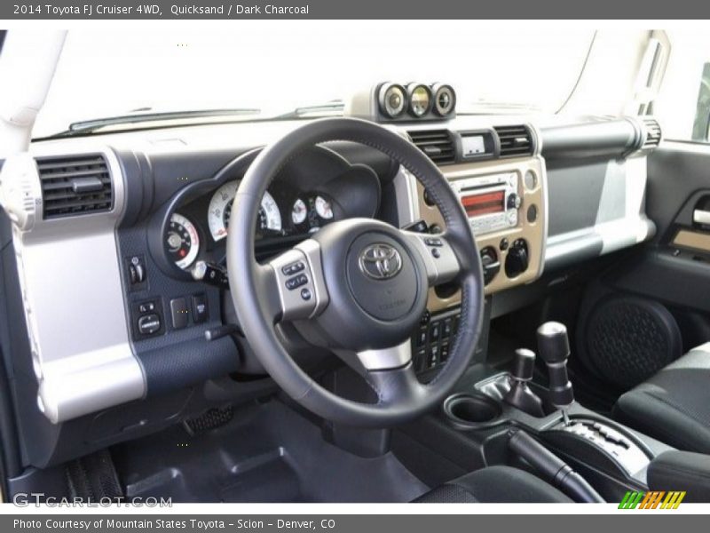 Quicksand / Dark Charcoal 2014 Toyota FJ Cruiser 4WD