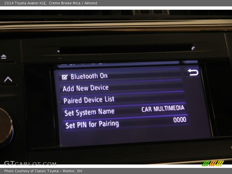 Creme Brulee Mica / Almond 2014 Toyota Avalon XLE