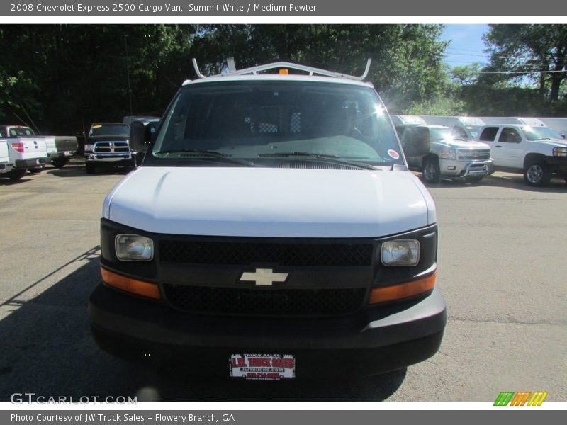 Summit White / Medium Pewter 2008 Chevrolet Express 2500 Cargo Van