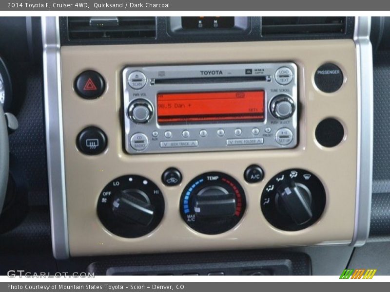 Quicksand / Dark Charcoal 2014 Toyota FJ Cruiser 4WD