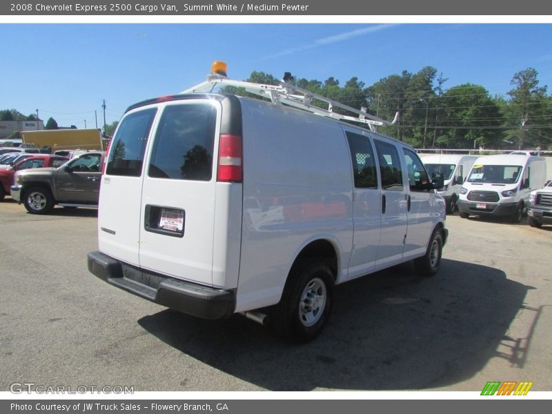 Summit White / Medium Pewter 2008 Chevrolet Express 2500 Cargo Van