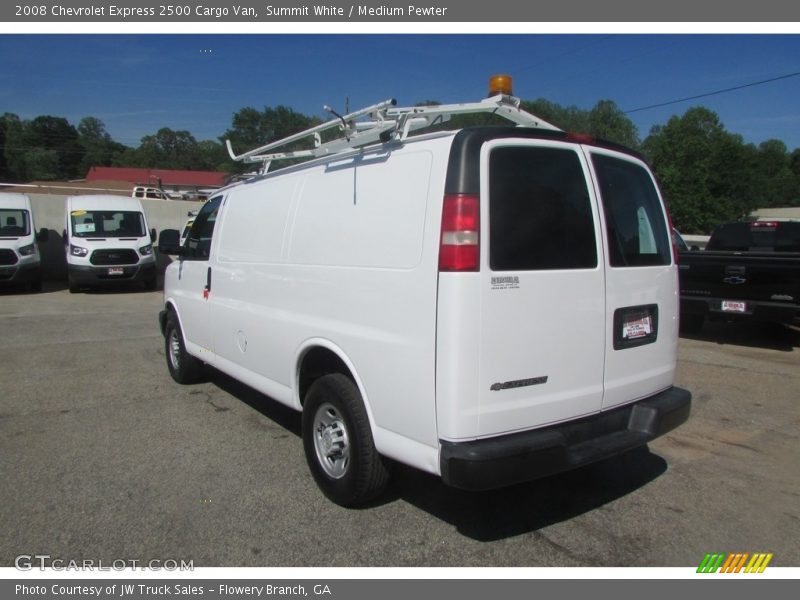 Summit White / Medium Pewter 2008 Chevrolet Express 2500 Cargo Van