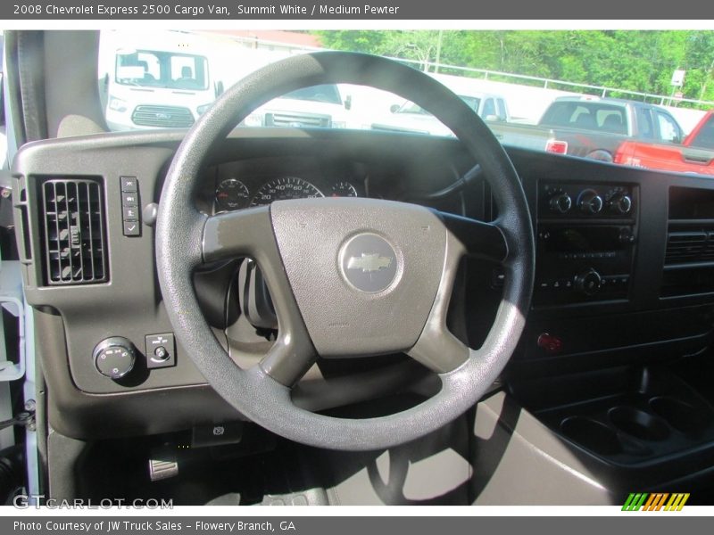 Summit White / Medium Pewter 2008 Chevrolet Express 2500 Cargo Van