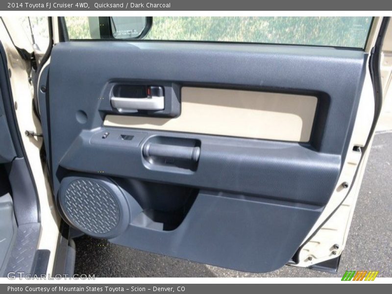 Quicksand / Dark Charcoal 2014 Toyota FJ Cruiser 4WD