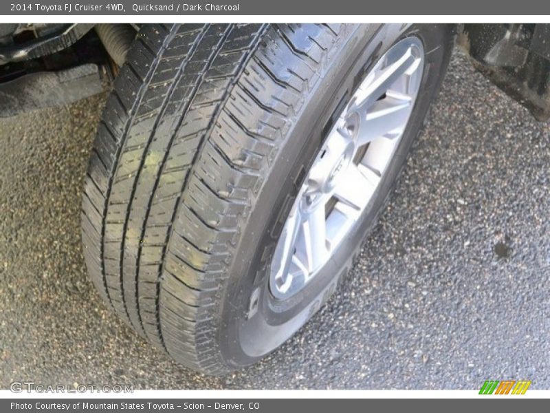 Quicksand / Dark Charcoal 2014 Toyota FJ Cruiser 4WD