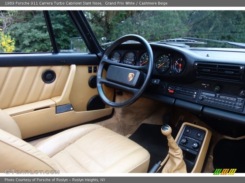  1989 911 Carrera Turbo Cabriolet Slant Nose 5 Speed Manual Shifter