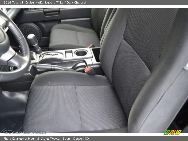 Iceberg White / Dark Charcoal 2014 Toyota FJ Cruiser 4WD