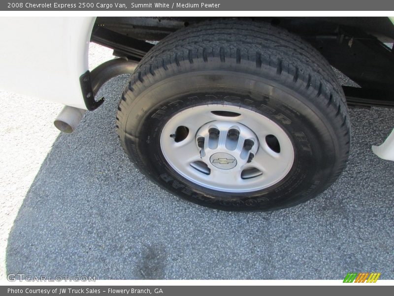 Summit White / Medium Pewter 2008 Chevrolet Express 2500 Cargo Van