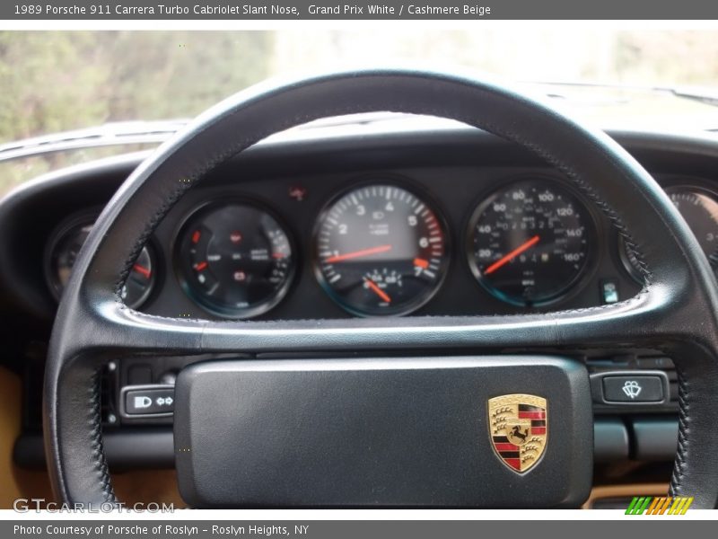  1989 911 Carrera Turbo Cabriolet Slant Nose Steering Wheel