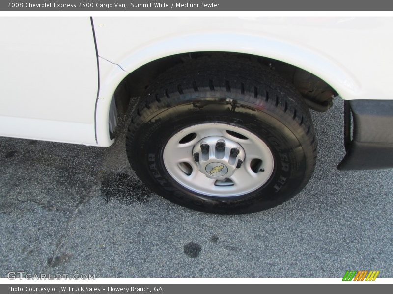 Summit White / Medium Pewter 2008 Chevrolet Express 2500 Cargo Van