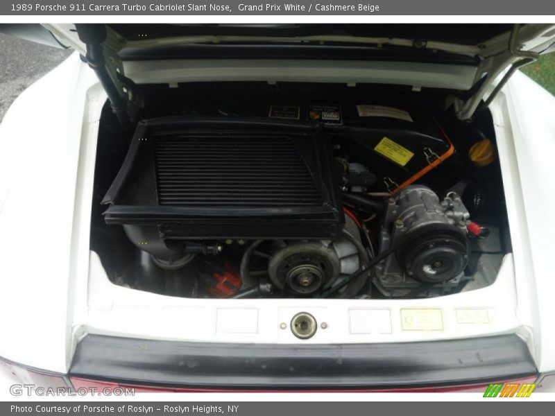  1989 911 Carrera Turbo Cabriolet Slant Nose Engine - 3.3 Liter Turbocharged SOHC 12V Flat 6 Cylinder