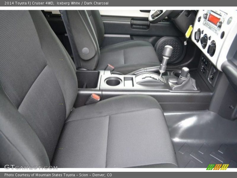 Iceberg White / Dark Charcoal 2014 Toyota FJ Cruiser 4WD