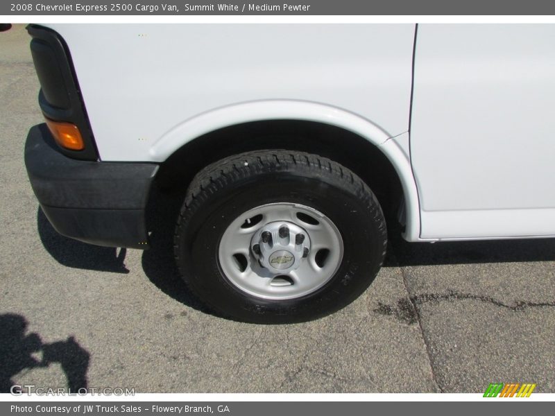 Summit White / Medium Pewter 2008 Chevrolet Express 2500 Cargo Van