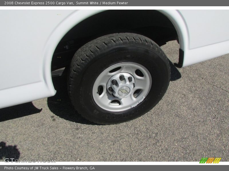 Summit White / Medium Pewter 2008 Chevrolet Express 2500 Cargo Van